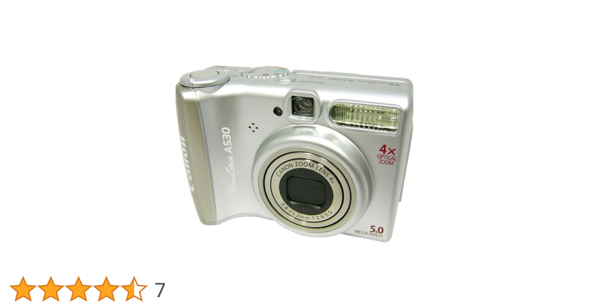 Amazon | Canon PowerShot A530 | キヤノン | コンパクト